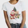 Christmas Teddy Bear, Tricou Femei