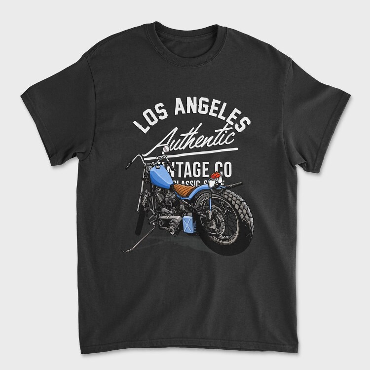 Los Angeles Vintage, Tricou Barbati (Unisex)