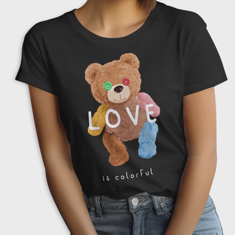 Teddy Bear Love, Tricou Femei