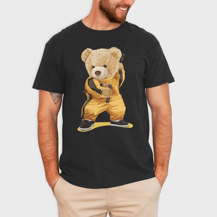 Teddy Bear Prisoner, Tricou Barbati (Unisex)