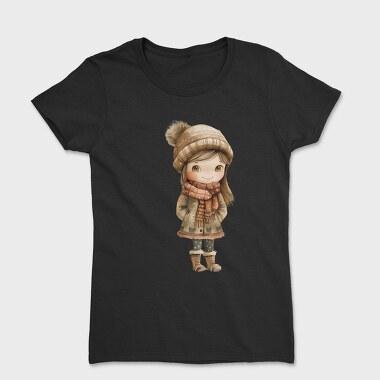 Christmas Chic Girl, Tricou Femei