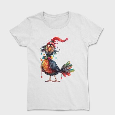Christmas Chicken Bells, Tricou Femei