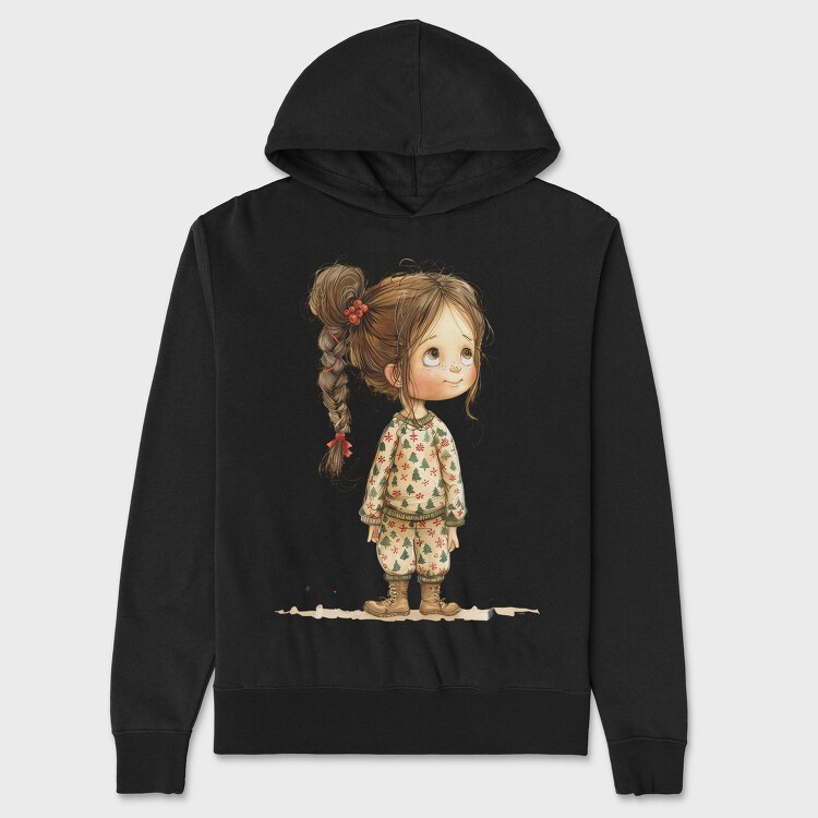 Christmas Christmas Girl, Hanorac Oversize Barbati (Unisex)