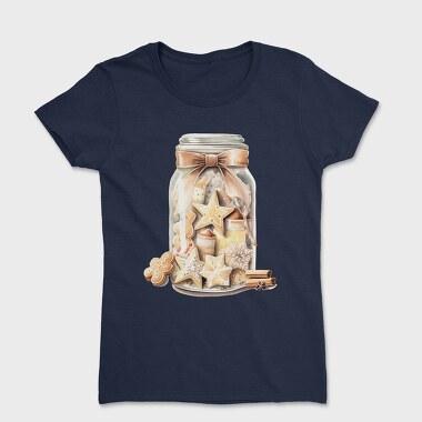 Christmas Cookies Jar, Tricou Femei