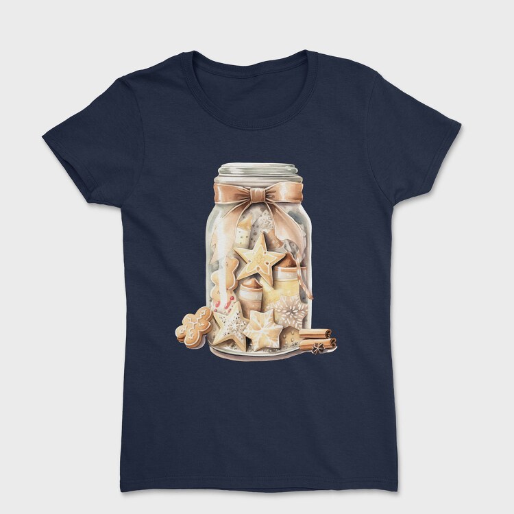 Christmas Cookies Jar, Tricou Femei