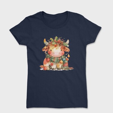 Christmas Cow Bell, Tricou Femei