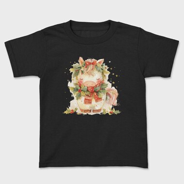 Christmas Cow Ornament, Tricou Copii