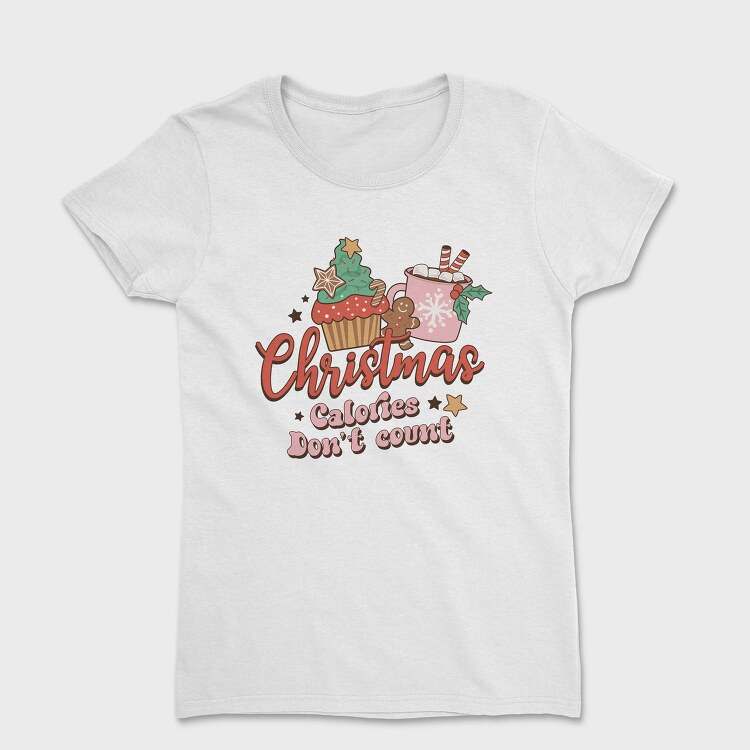 Christmas Cupcakes Cocoa, Tricou Femei