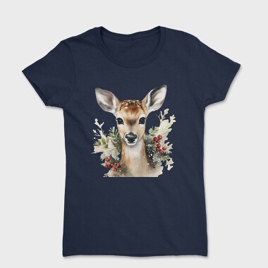Christmas Deer 6, Tricou Femei