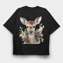 Christmas Deer 6, Tricou Oversize Barbati (Unisex)