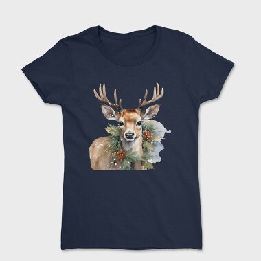 Christmas Deer 7, Tricou Femei