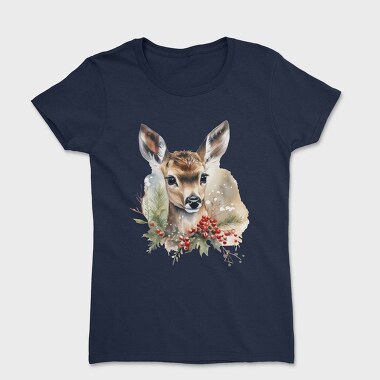 Christmas Deer 8, Tricou Femei