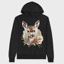 Christmas Deer 8, Hanorac Oversize Barbati (Unisex)