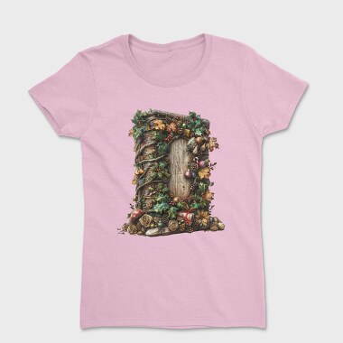 Christmas Door Garden, Tricou Femei