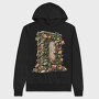 Christmas Door Garden, Hanorac Oversize Barbati (Unisex)