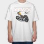 Classic Chopper Styles, Tricou Oversize Barbati (Unisex)