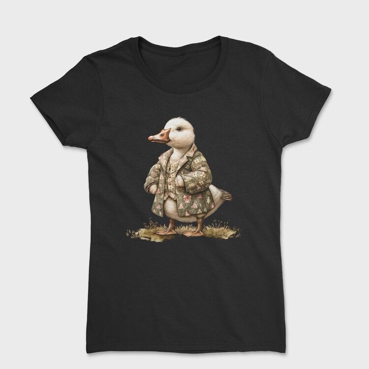 Christmas Duck Coat, Tricou Femei