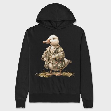 Christmas Duck Coat, Hanorac Oversize Barbati (Unisex)