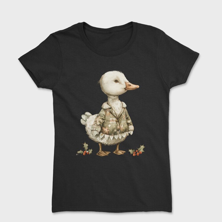 Christmas Duck Jacket, Tricou Femei