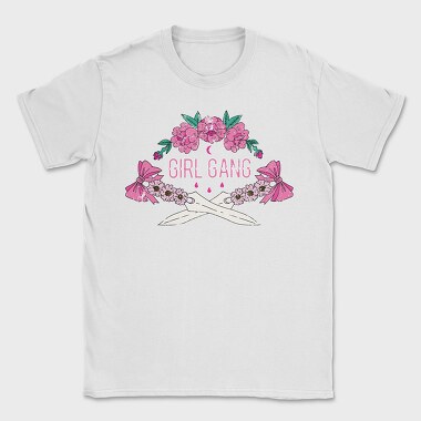 Girl Gang Blooms, Tricou Barbati (Unisex)