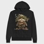 Christmas Elf Gnome, Hanorac Oversize Barbati (Unisex)