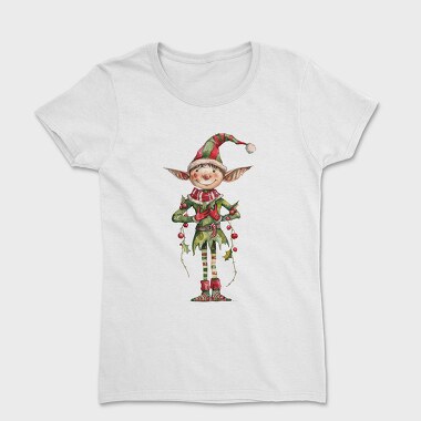 Christmas Elf Icon, Tricou Femei