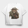 Christmas Elf Snowy, Tricou Oversize Barbati (Unisex)