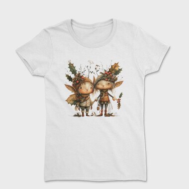 Christmas Elves Garden, Tricou Femei