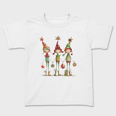 Christmas Elves Gifts, Tricou Copii