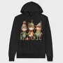 Christmas Elves Hats, Hanorac Oversize Barbati (Unisex)