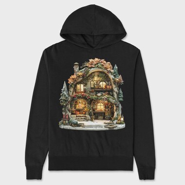 Christmas Fairy Grotto, Hanorac Oversize Barbati (Unisex)