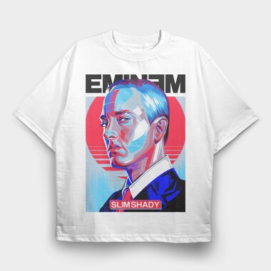 Eminems Edge, Tricou Oversize Barbati (Unisex)