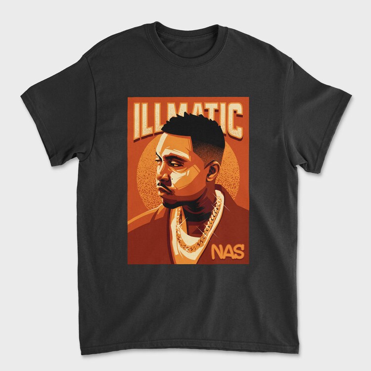Illmatic Nas, Tricou Barbati (Unisex)