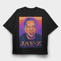 Jazzy Jay Z, Tricou Oversize Barbati (Unisex)