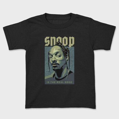 Snoop Dogg Typography, Tricou Copii