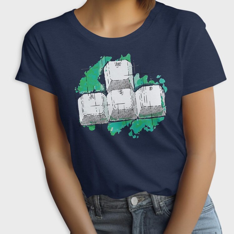 Wasd Keys, Tricou Femei
