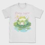 Adorable Frog Animal Dreamy Napper, Tricou Barbati (Unisex)