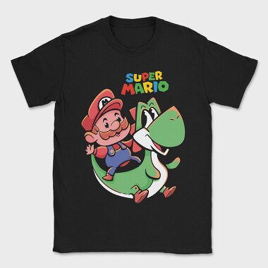 Mario Mushroom Quest, Tricou Barbati (Unisex)