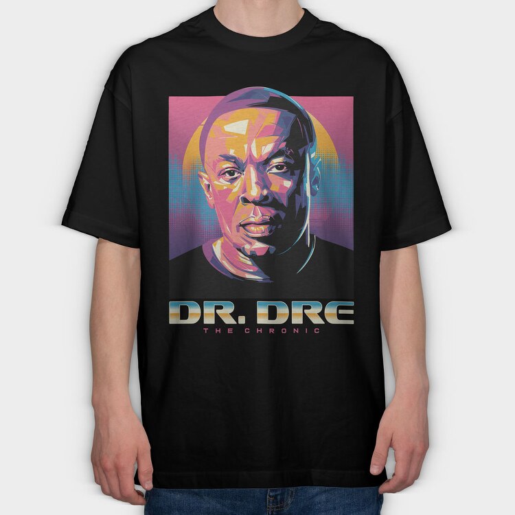 Dr Dre Chronic, Tricou Oversize Barbati (Unisex)