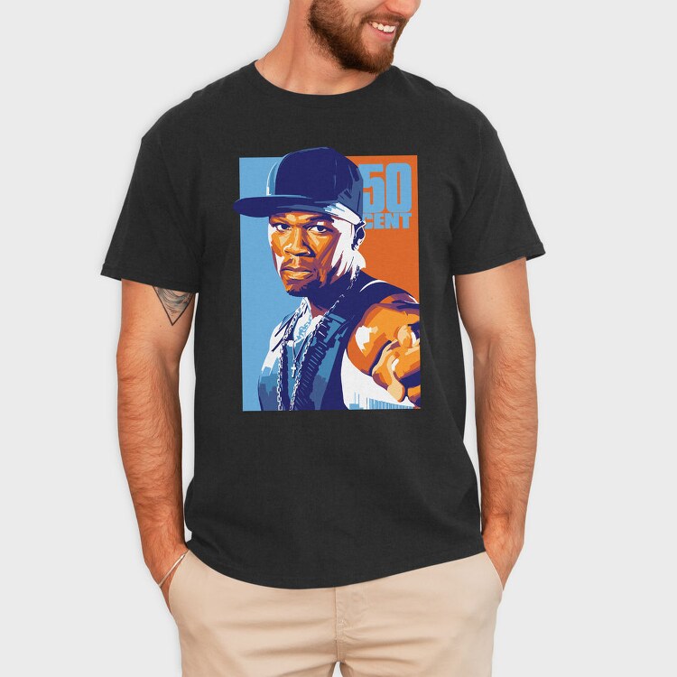 50 Cent Street Style, Tricou Barbati (Unisex)