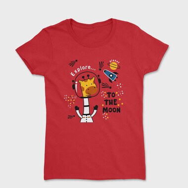 Giraffe Galaxy Explorer, Tricou Femei