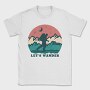 Adventure Wander Mountain Lets Wander, Tricou Barbati (Unisex)