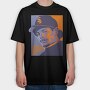 Sly Smokes Cap, Tricou Oversize Barbati (Unisex)