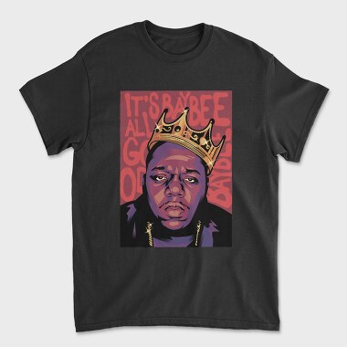 Biggie Crown Baby, Tricou Barbati (Unisex)