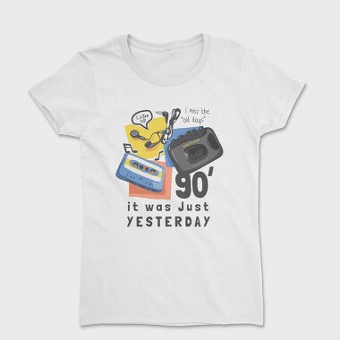 90S Cassette Nostalgia, Tricou Femei