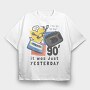 90S Cassette Nostalgia, Tricou Oversize Barbati (Unisex)