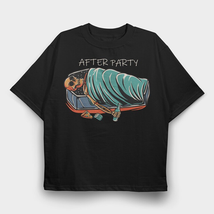After Party Corpse, Tricou Oversize Barbati (Unisex)