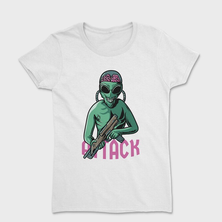 Alien Attack, Tricou Femei