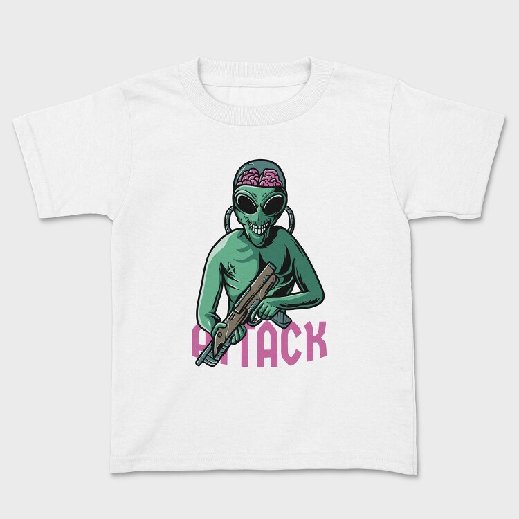 Alien Attack, Tricou Copii
