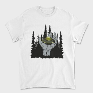 Alien Hand Forest, Tricou Barbati (Unisex)